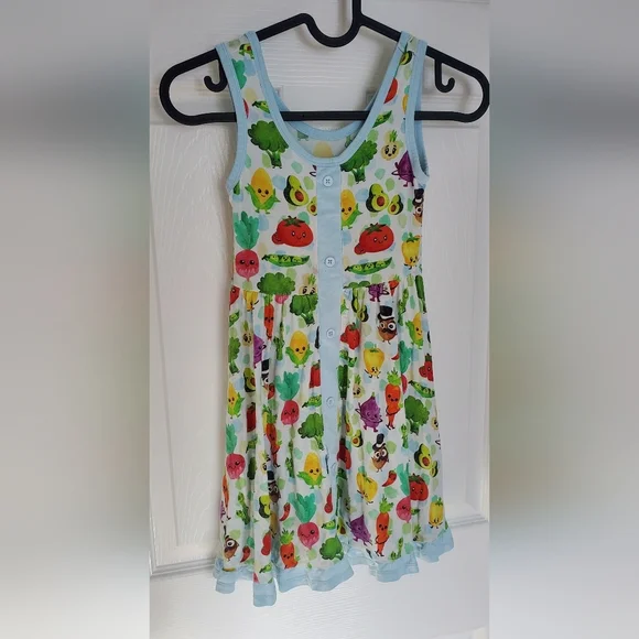 Birdie Bean Bamboo Girls Dress Lot Size 5/6T - Picture 6 of 13